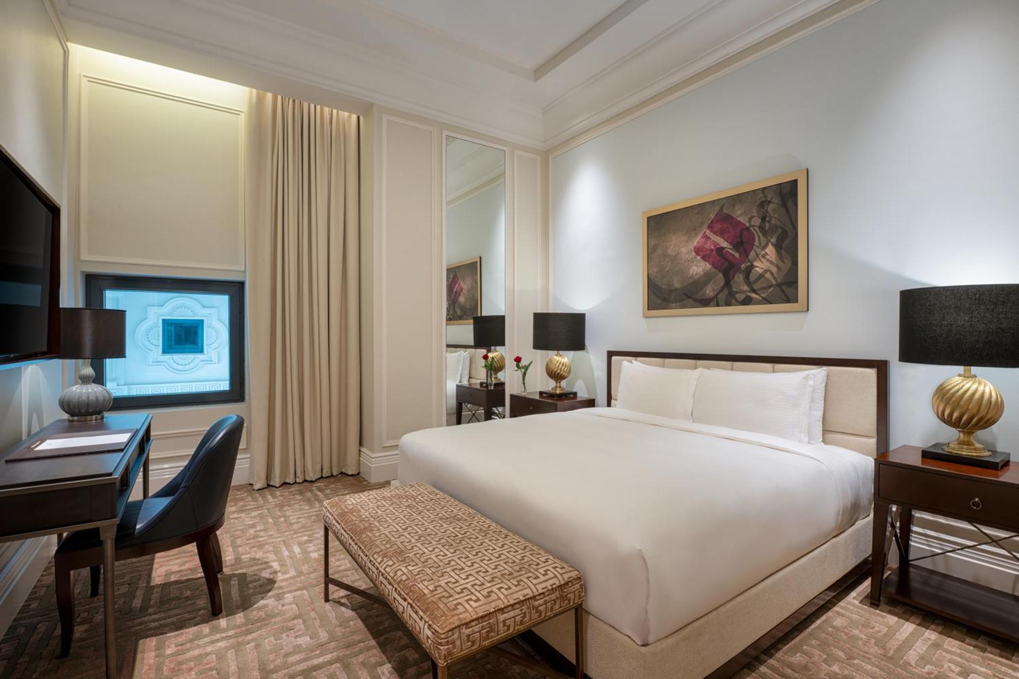 The Hotel Galleria Jeddah, Curio Collection By Hilton Exterior photo A bedroom at the hotel